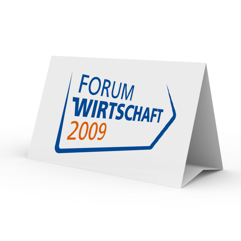 Logoentwicklung Forum Wirtschaft Volksbank Leipzig