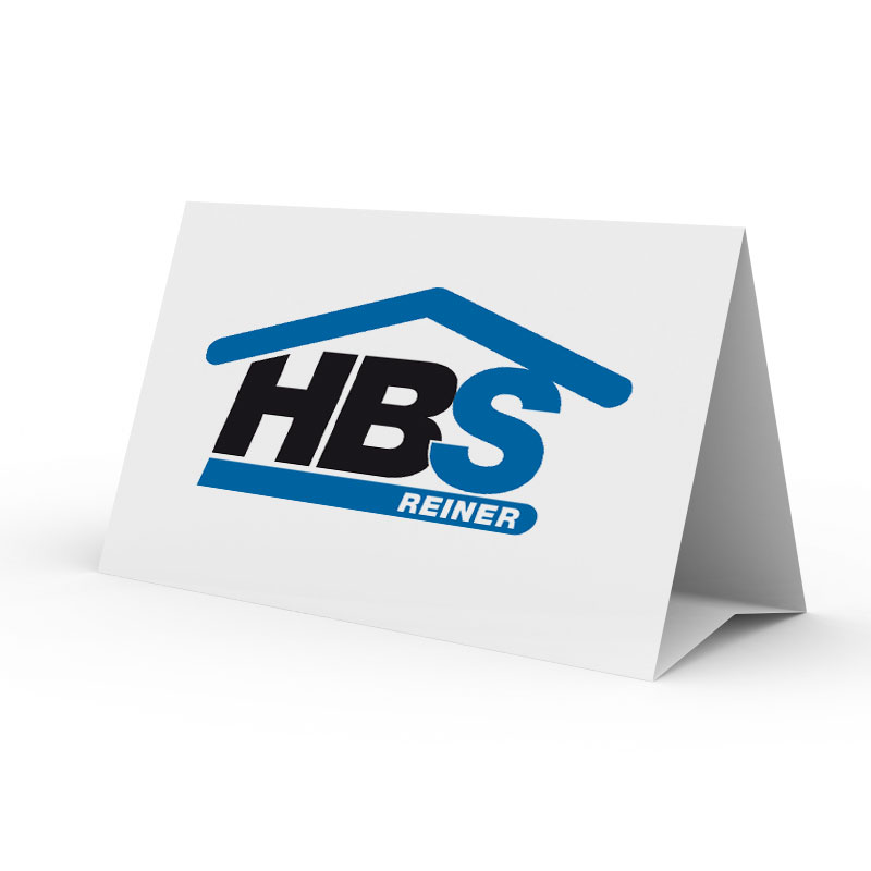 Logoentwicklung HBS Haus- und Bauservice Reiner Rötha