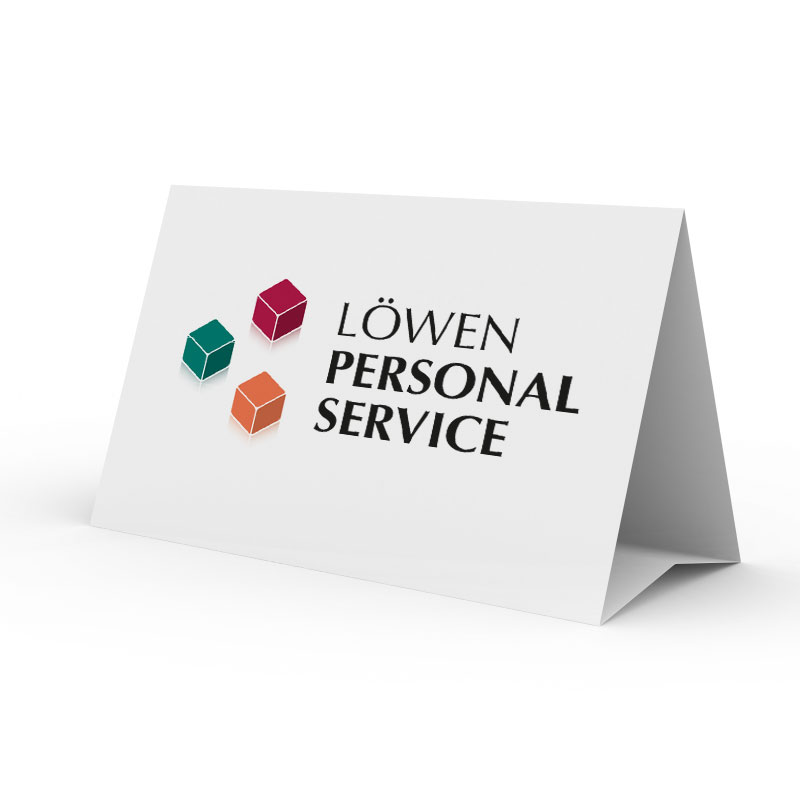 Logoentwicklung Löwen Personalservice Leipzig