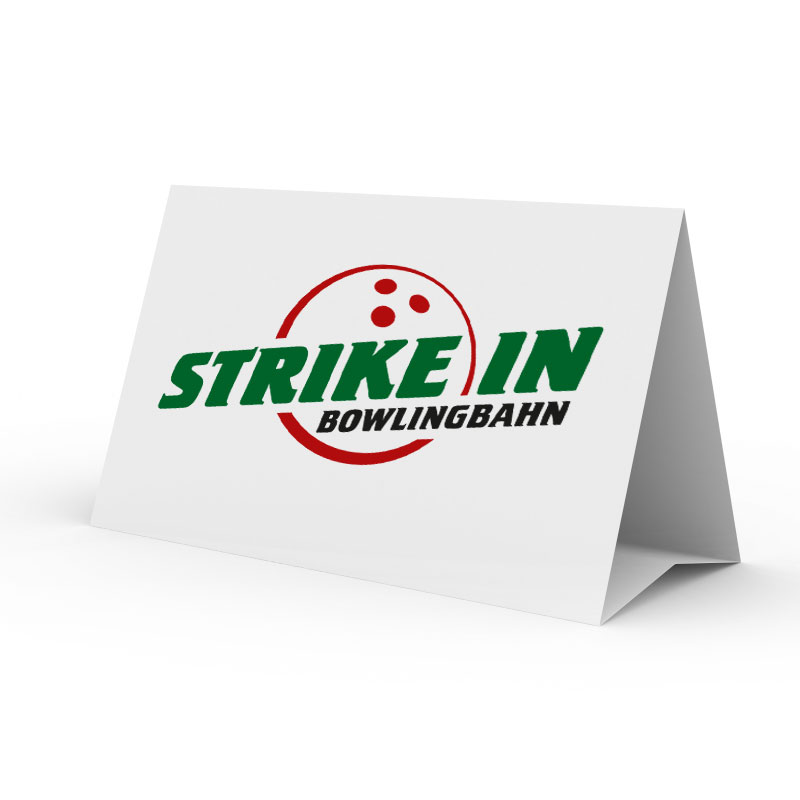Logoentwicklung Strike In Bowlingbahn Böhlen